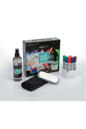 Visionchart Premium Glassboard Essentials Kit