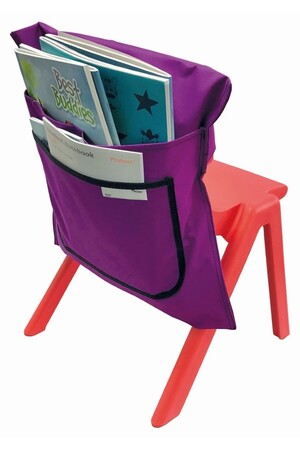 Heavy Duty Chair Bag - Nylon (455mm Wide) 2 Pockets: Purple