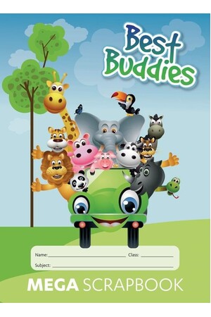 Writer Best Buddies Scrapbook (330x240mm) 100gsm 64PG