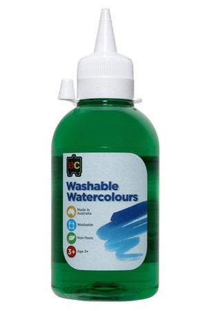 Washable Watercolour 250ml - Green