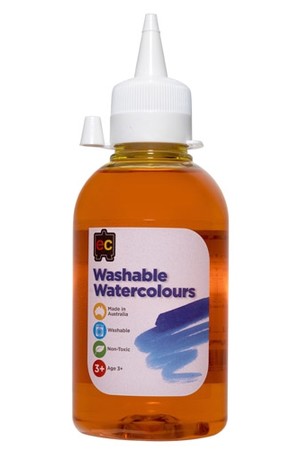 Washable Watercolour 250ml - Yellow