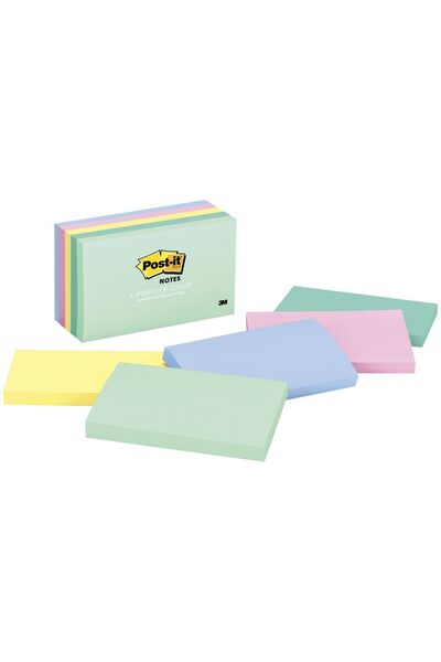 Post-It Notes: Marseille Collection - 76mm x 127mm: 100 Sheets (5 Pack)