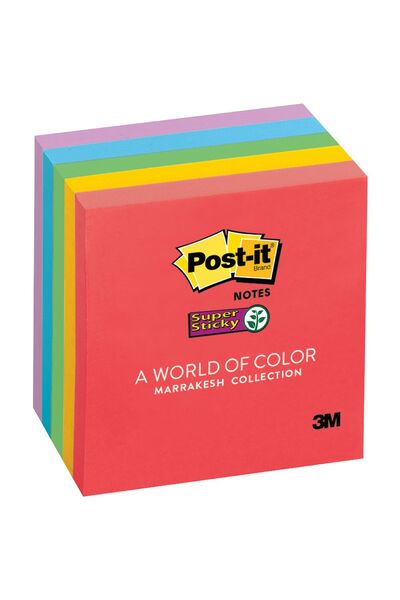Post-It Notes: Marakesh Collection - 76mm x 76mm (5 Pack)