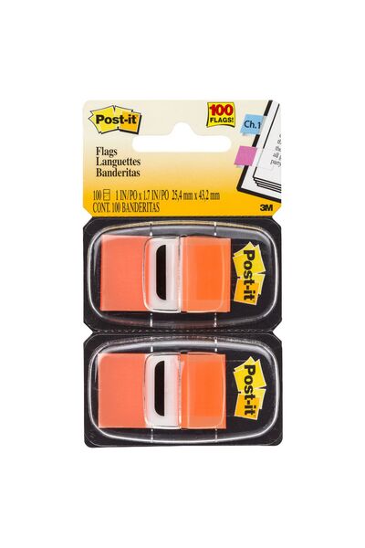 Post-It Flags - Orange (Pack of 2)