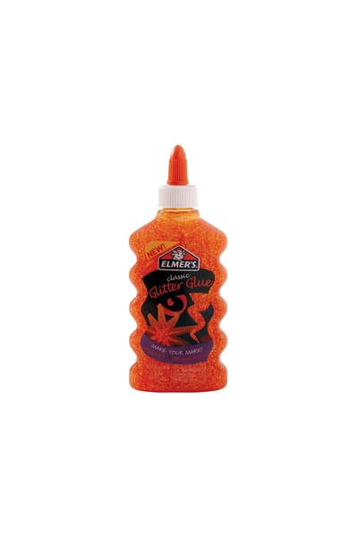 Elmer's Classic Glitter Glue: 177mL - Orange