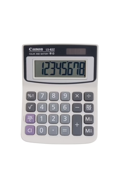 Canon 8 Digit Desktop Calculator LS-82Z