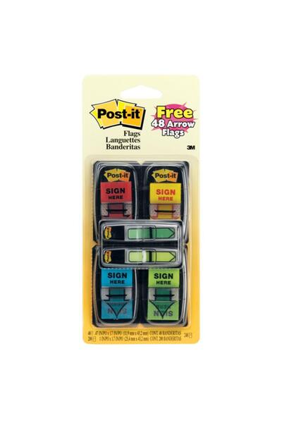 Post-It Flags: Sign Here - Value Pack