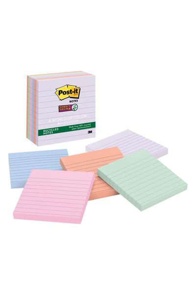 Post-It Notes: Bali Collection - 101mm x 101mm 90 Sheets (6 Pack)