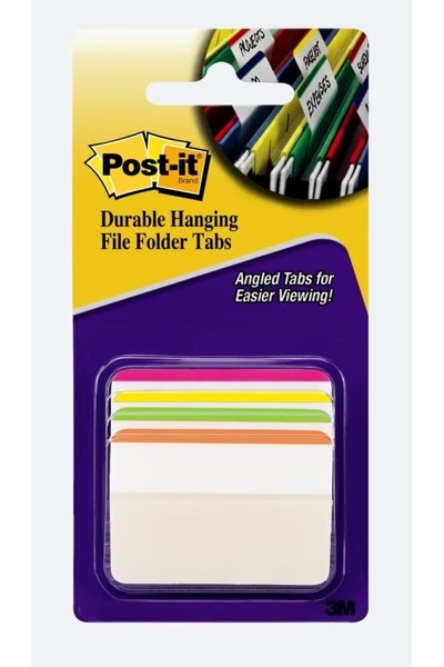 Post-It Filing Tabs - Brights (24 Pack)