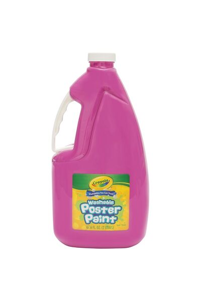 Crayola Washable Poster Paint - 2 Litres: Magenta