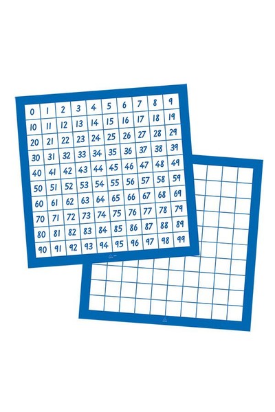 Number Boards - 0 - 99 (Horizontal)