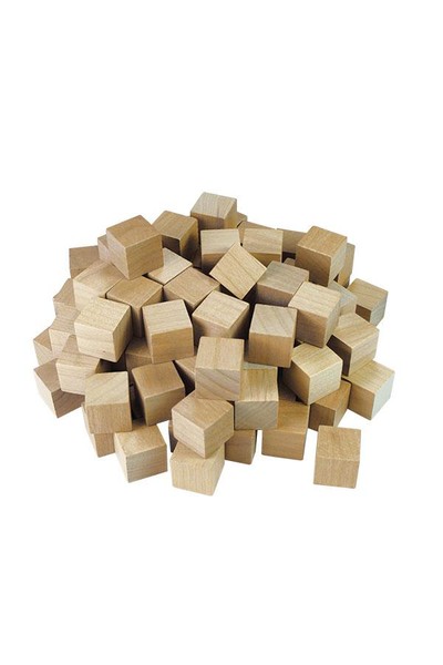 Cubes (2cm) -  Wood
