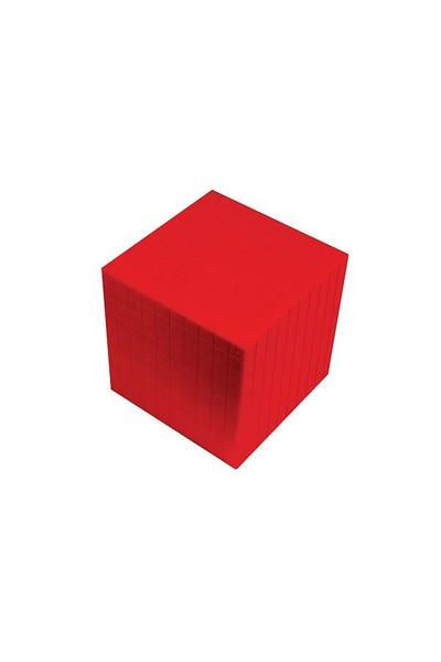 MAB Base Ten - Cube (Red)