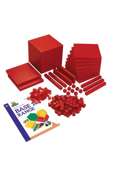 MAB Base Ten - Student Set (Red)