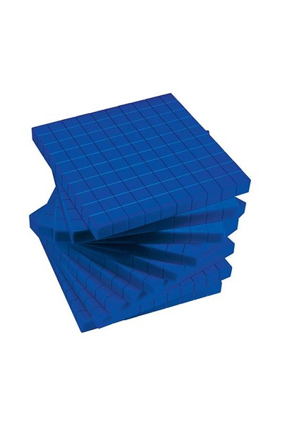 MAB Base Ten - Flats (Blue)