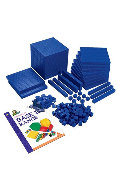 MAB Base Ten - Student Set (Blue)