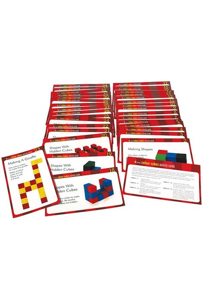 Colour Cubes - Activity Cards