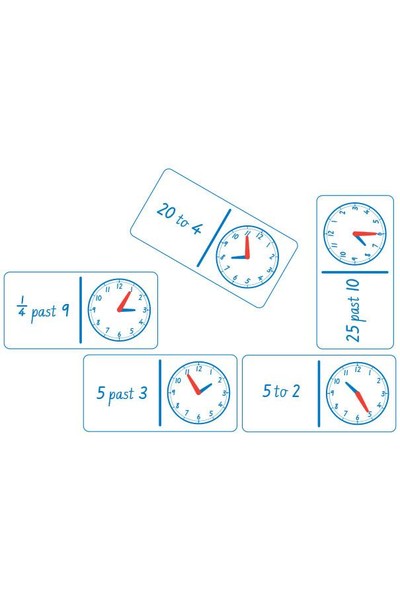 Dominoes - Clock Analogue and Numbers