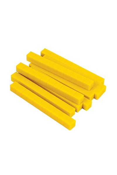 MAB Base Ten - Longs (Yellow)