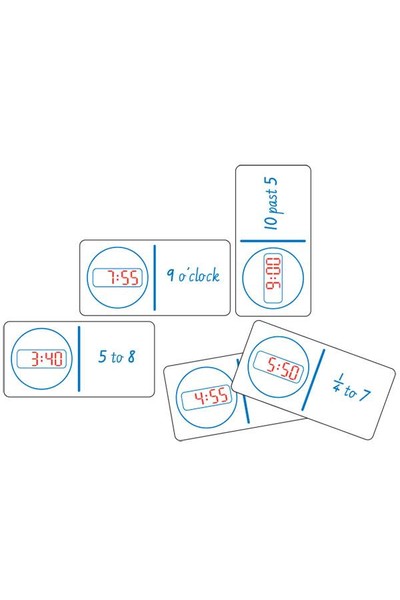 Dominoes - Clock Digital and Numbers