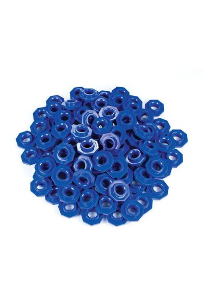 Place Value - Abacus Beads (Blue)