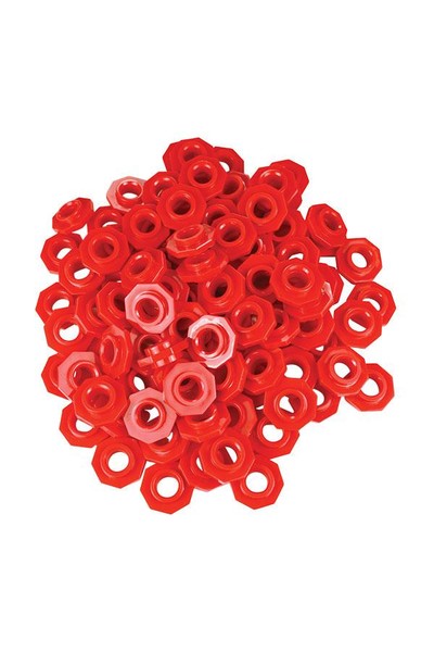 Place Value - Abacus Beads (Red)