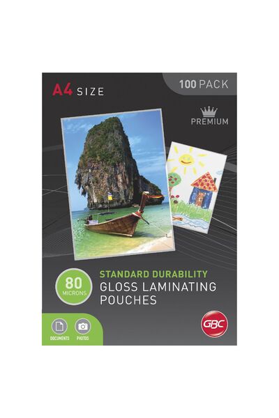 GBC Laminating Pouches A4 (Pack of 100)