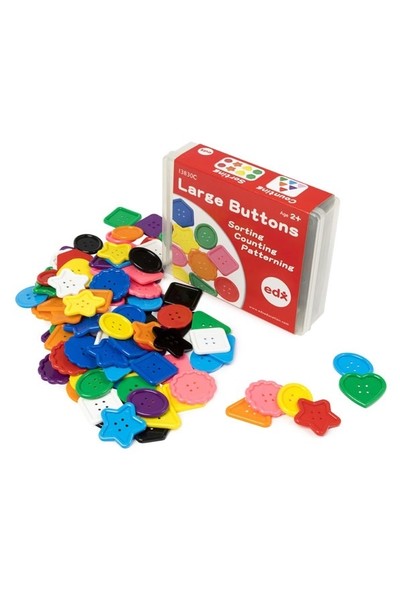 Large Buttons (Assorted) - Set of 90
