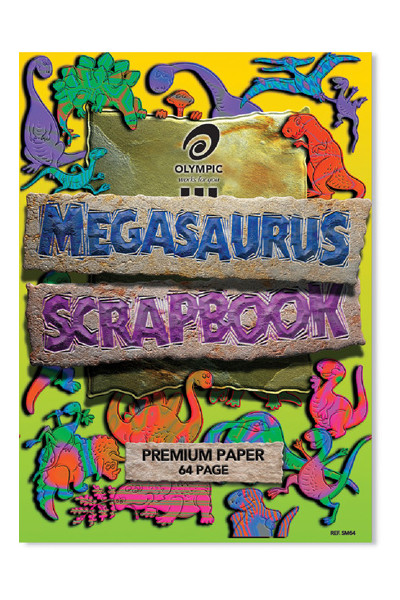 Olympic Megasaurus Scrapbook - 335x240mm: 64 Pages (Single) 