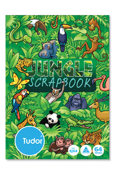 Tudor Jungle Scrapbook (Pack of 10)