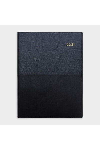 Collins Vanessa A4 Diary 2021 - Black (Daily)