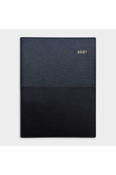 Collins Vanessa A4 Diary 2021 - Black (Daily)