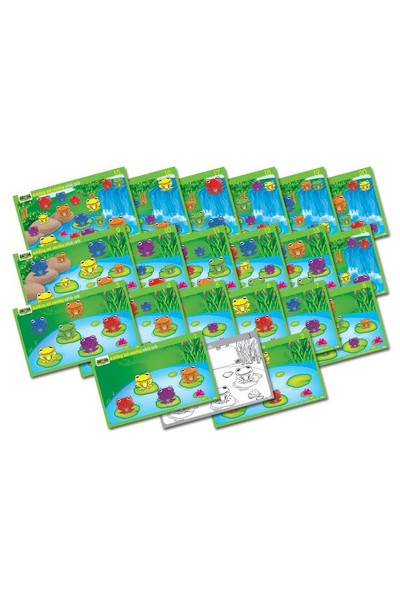 Fabulous Frogs - Activity Cards: Matching & Counting