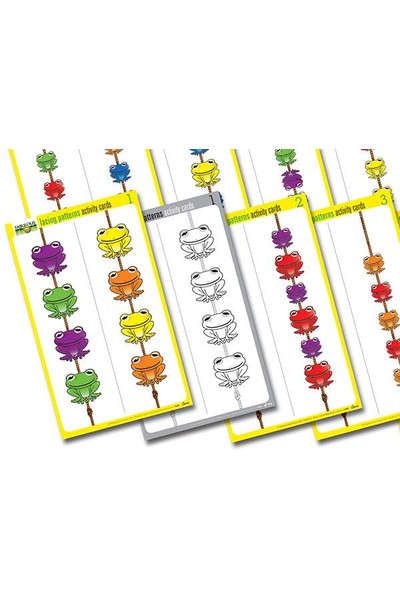 Fabulous Frogs - Activity Cards: Lacing Patterns