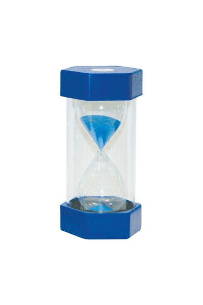 Small Coloured Sand Timer - Blue: 5 Minutes