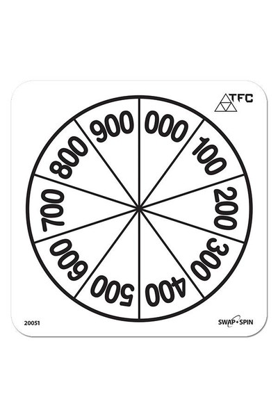 Swap + Spin Insert - Place Value 000-900