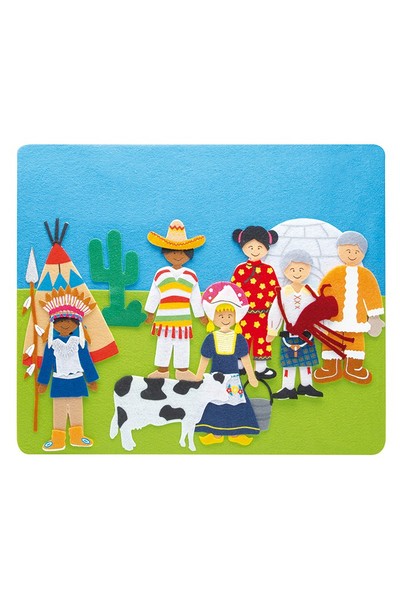 People of the World 1 - Felt Creations