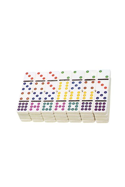 Dominoes - (9 x 9) Colour Dots