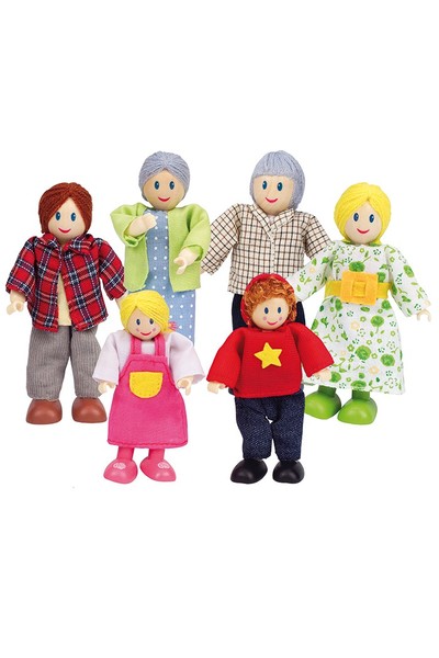 Dolls - Caucasian Family