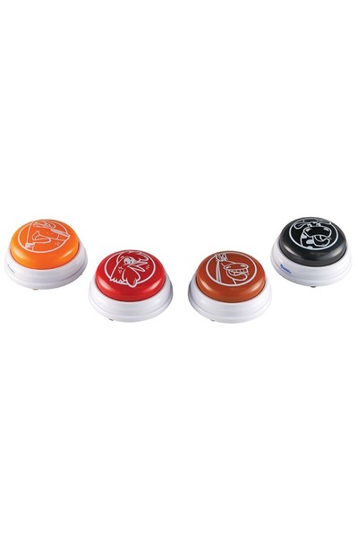 Animal Answer Buzzers - Set of 4