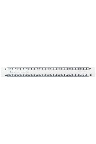 Staedtler Academy Scale Ruler 300mm