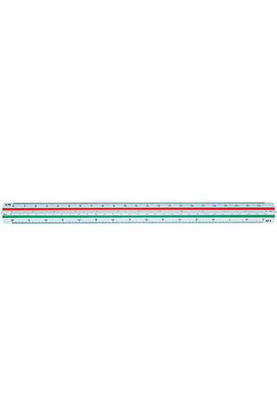 Staedtler Reduction Scale Ruler (1:100, 1:200, 1:250, 1:300, 1:400, 1:500)