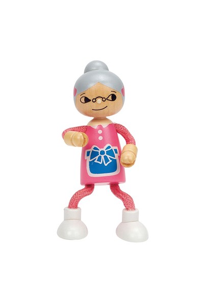 Wooden Doll - Grandmother