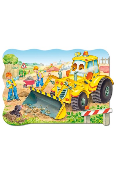 20 Piece Maxi Puzzle - Bulldozer in Action