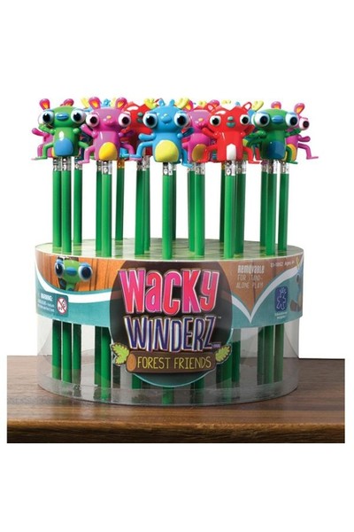 Wind Up Pencil Toppers - Forest Friends: Set of 24