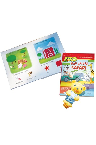 Hot Dots - Board Book Set Animals
