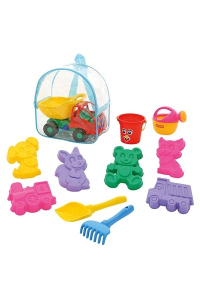 Truck and Sand Play - Set of 11