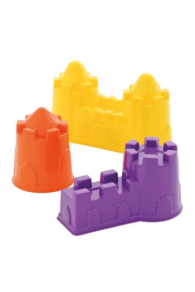 Sand Castle Forms - Set of 3