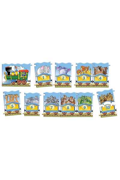 21 Piece Education Puzzle - Train