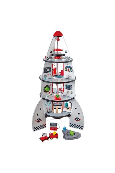 Four-Stage Rocket Ship